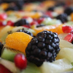 Three Holiday Desserts #1 Gingersnap Fruit Pizza