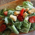 Chicken Ceasar Salad Sandwiches