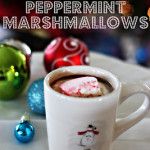 Homemade Peppermint Marshmallows & Hot Chocolate