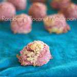 Raspberry Coconut Macaroons
