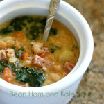 Bean Ham and Kale Soup