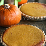 Pumpkin Pie (Made with a real pumpkin!)