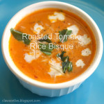 Roasted Tomato Rice Bisque