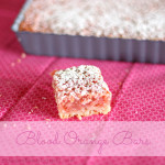 Blood Orange Bars