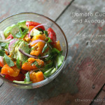 Tomato Cucumber and Avocado Salad