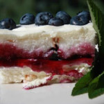 Blueberry Lime Tiramisu